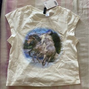 h&m horse tee 💗